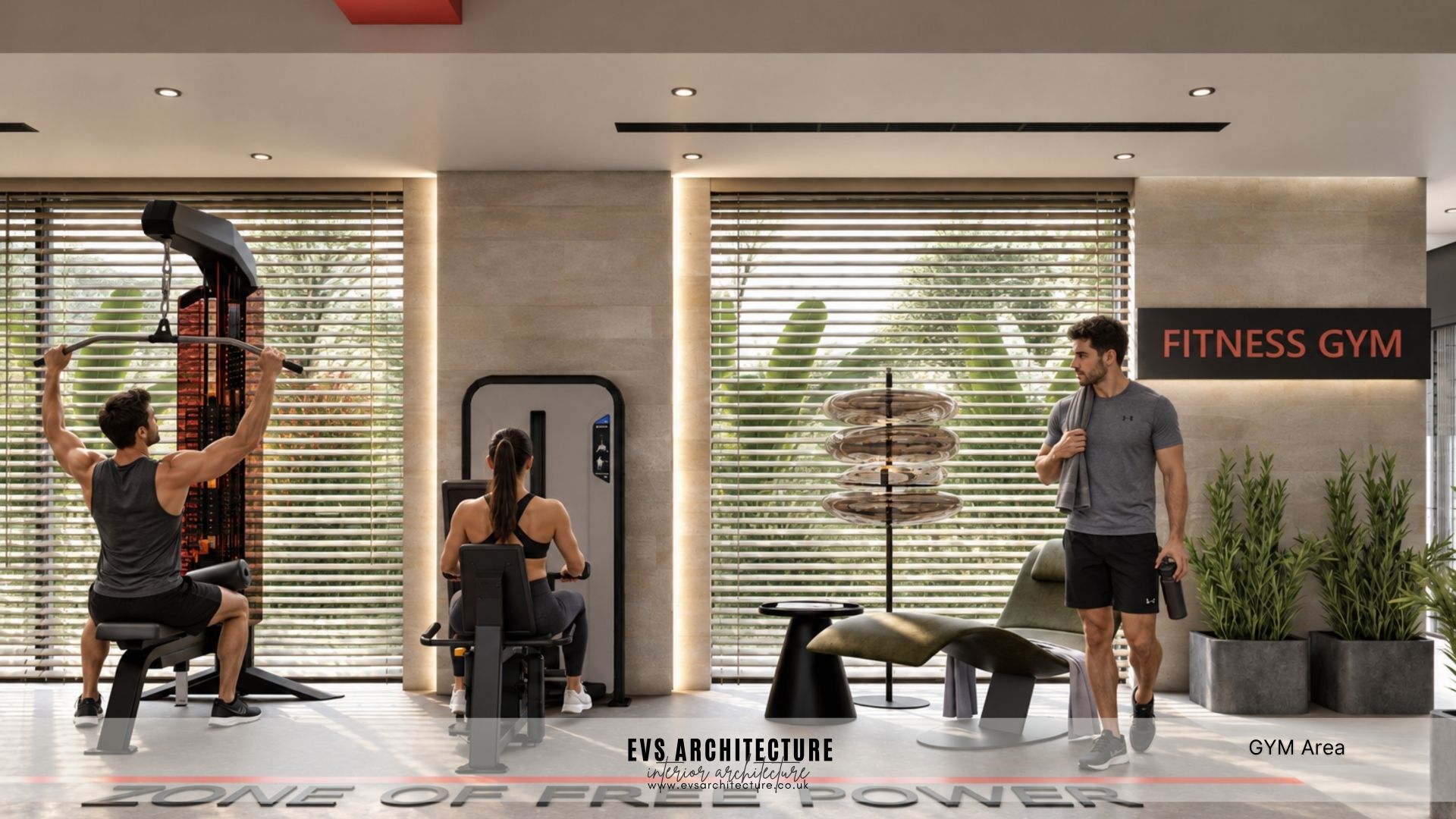 GYM INTERIOR DESIGN